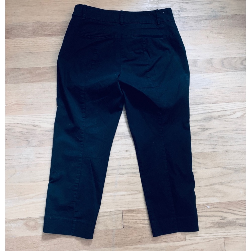 Ann Taylor Petite Cotton Crop Pant - Picture 4 of 5
